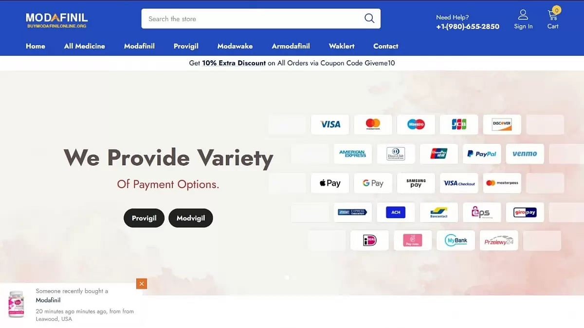 Modalert, Modvigil, Buy Modawake Online