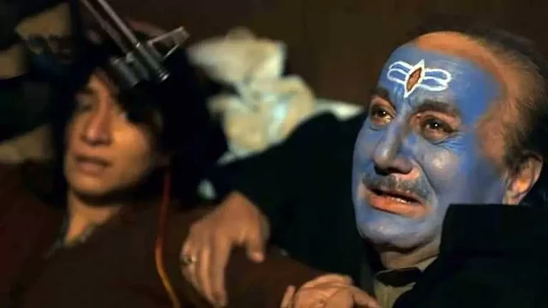 Anupam Kher In A Still From 'The Kashmir Files' - via The Film 'The Kashmir Files'