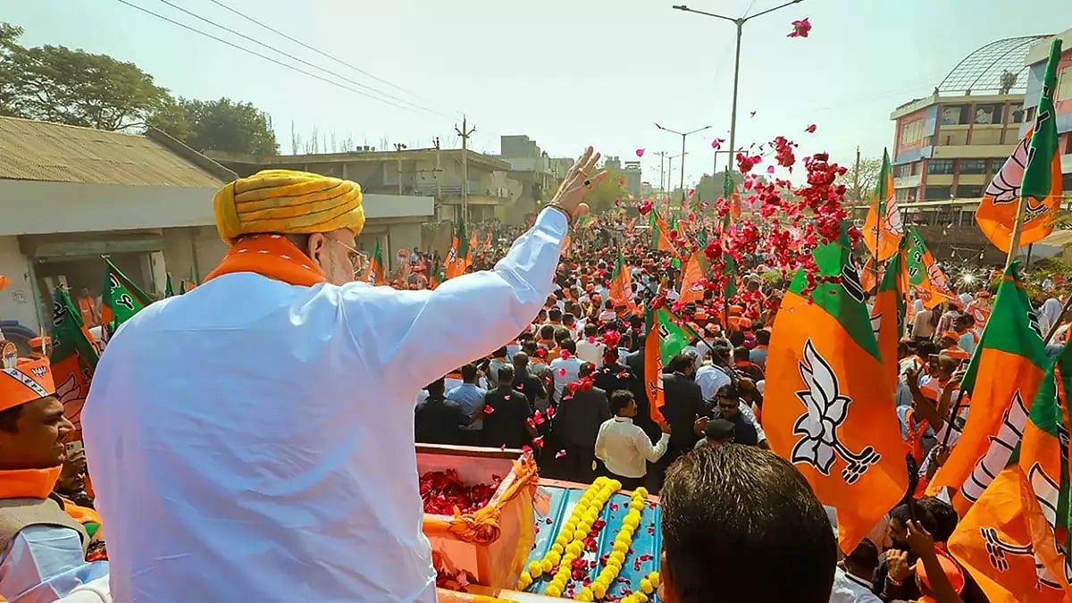 Gujarat Assembly elections: Amit Shah in Ahmedabad