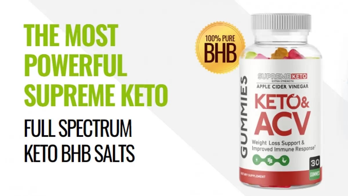Supreme Keto ACV Gummies