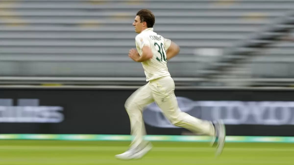 Cummins became the fifth fastest bowler to get 200 wickets in Test cricket.