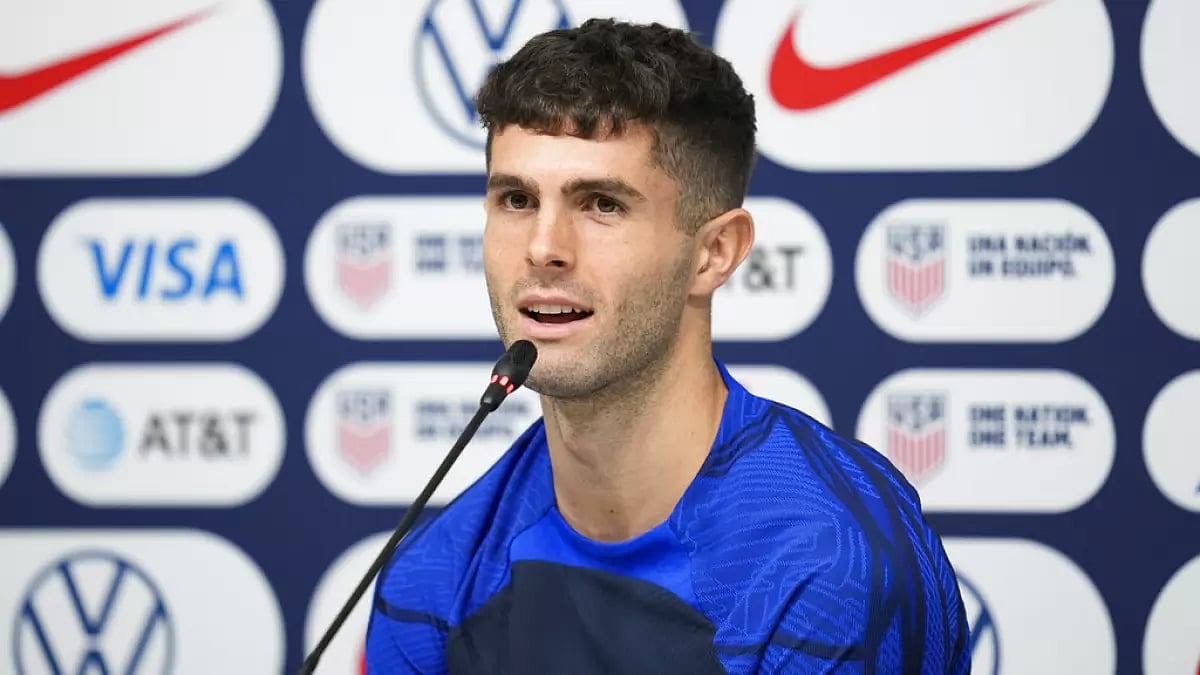 File : USA's Christian Pulisic is a key player for USA.
