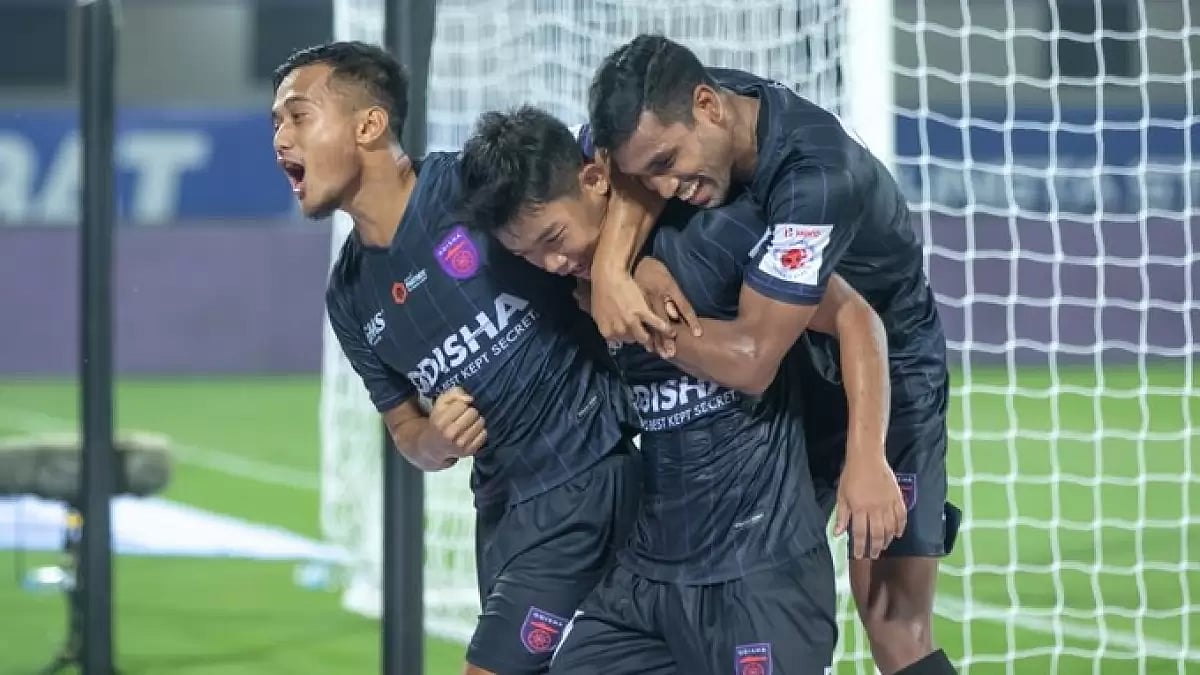 Odisha scored two goals in either half to seal the game and go second in the table.