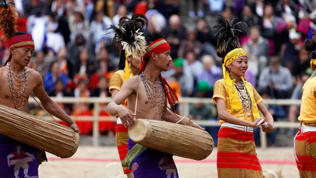 The festival presents a vibrant mosaic of Nagaland's cultural diversity all in one place