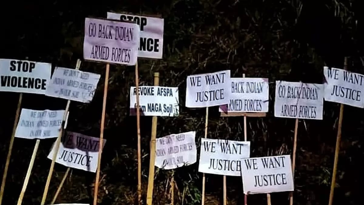 Konyak Civil Society Organisations have recurrently staged protests seeking a withdrawal of AFSPA