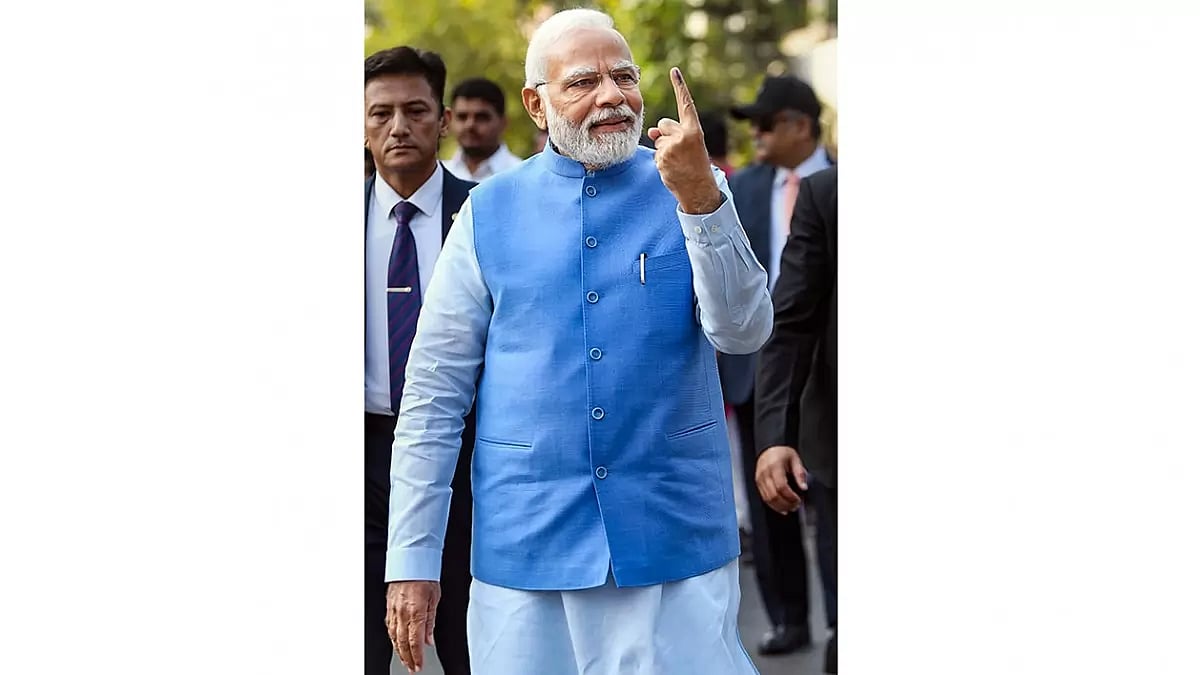 Gujarat elections: PM Modi votes