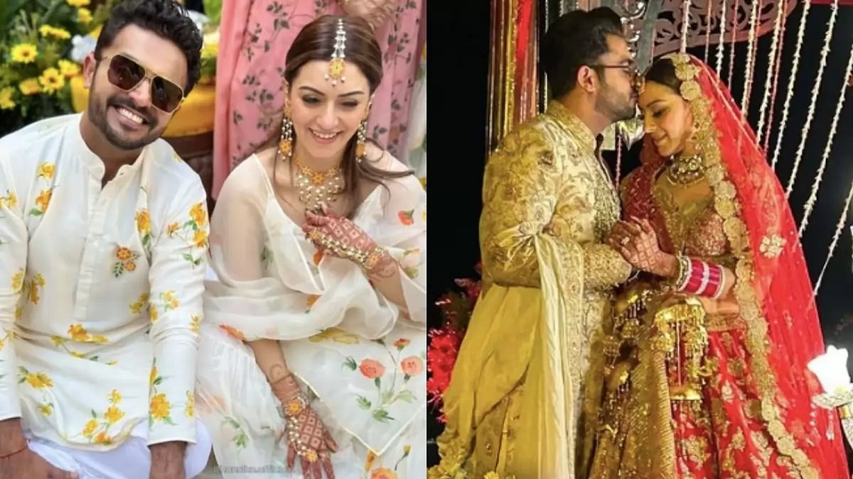 Hansika Motwani and her long-time boyfriend, businessman Sohael Kathuriya