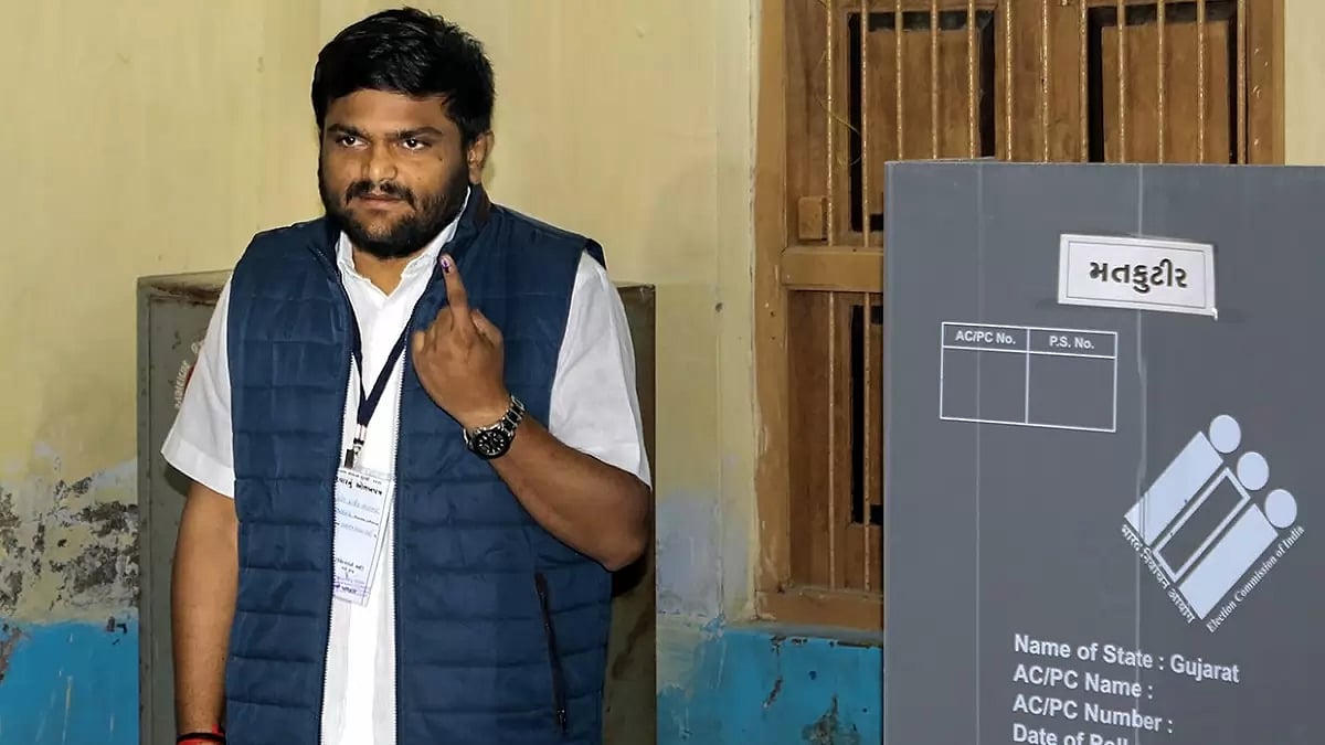 Gujarat elections: Hardik Patel votes