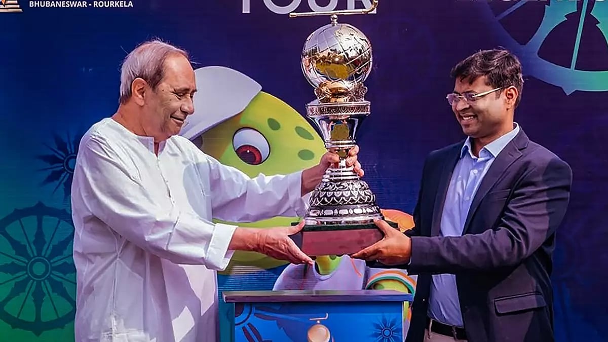 Launch of FIH Odisha Hockey Men’s World Cup 2023 trophy tour