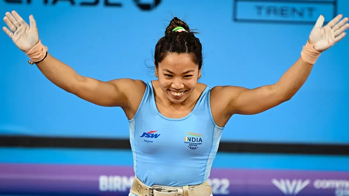 File pic of Mirabai Chanu.