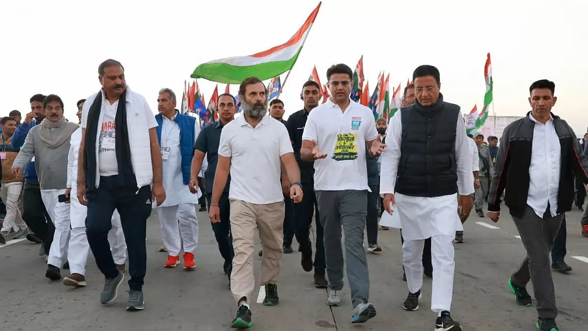 Bharat Jodo Yatra in Rajasthan