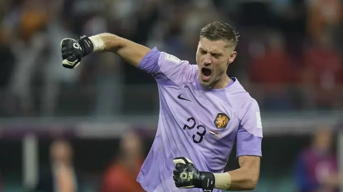 Noppert is ready to face Messi at the WC.