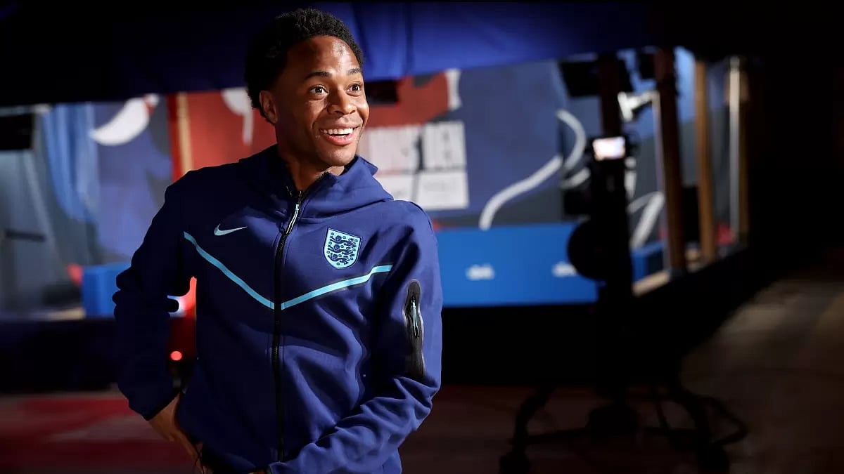 Raheem Sterling missed England's Round Of 16 tie against Senegal.