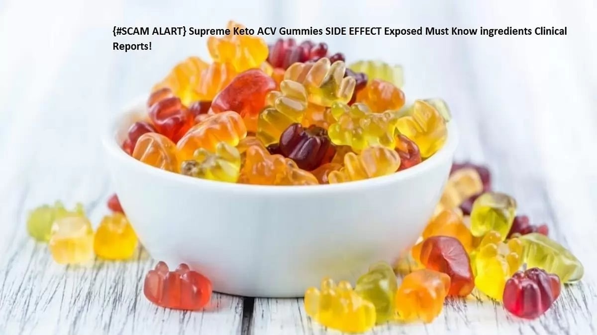 Supreme Keto ACV Gummies