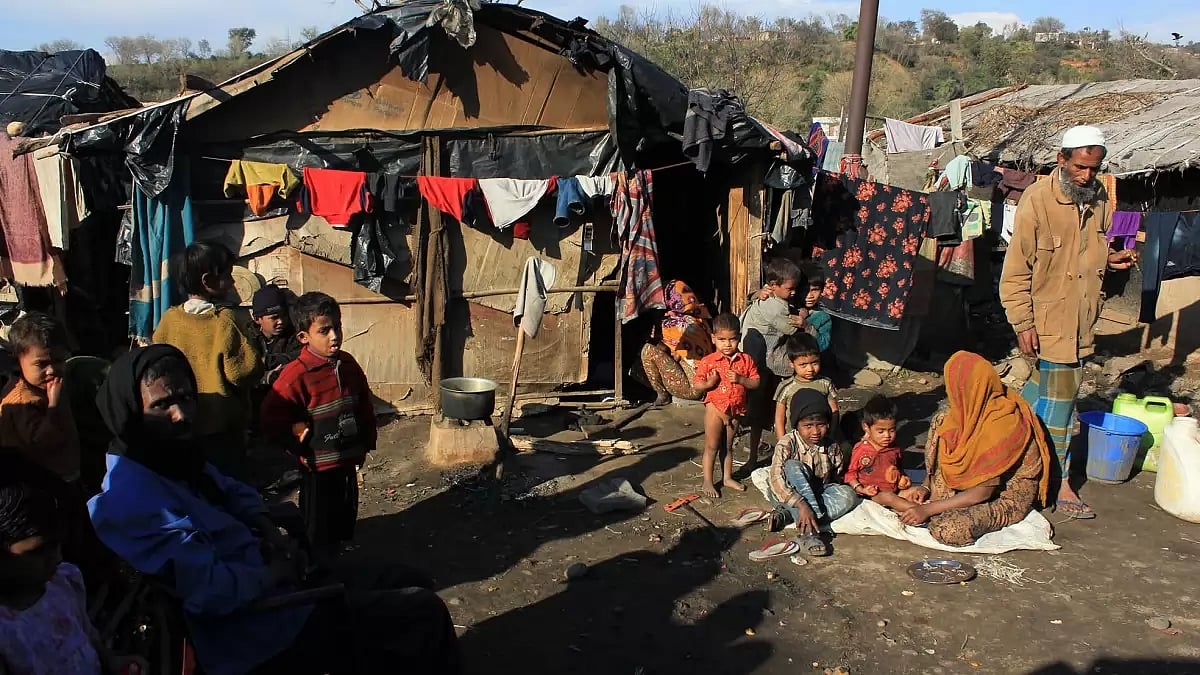 Rohingya refugee camp