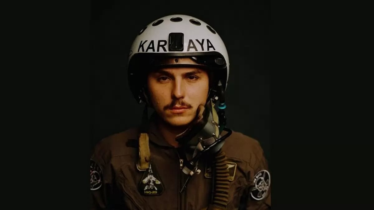 Ukrainian fighter pilot Vadym Voroshylov.