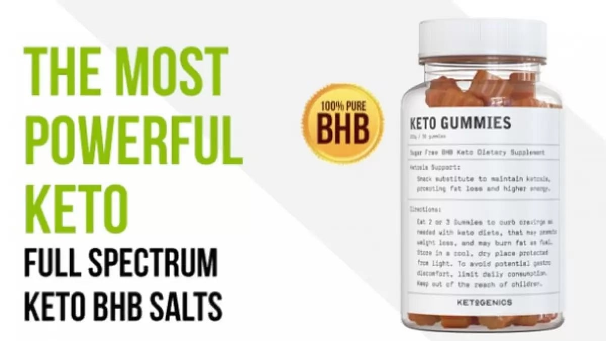 KetoGenics ACV Gummies 