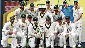 The Australians will play South Africa in a three-test series starting next Saturday at the Gabba in