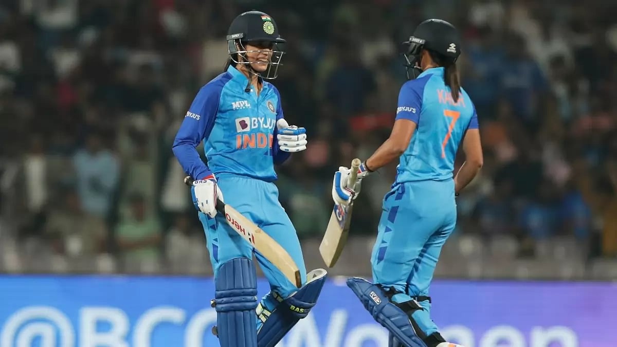 Smriti Mandhana was the architect of the win in the second T20I.