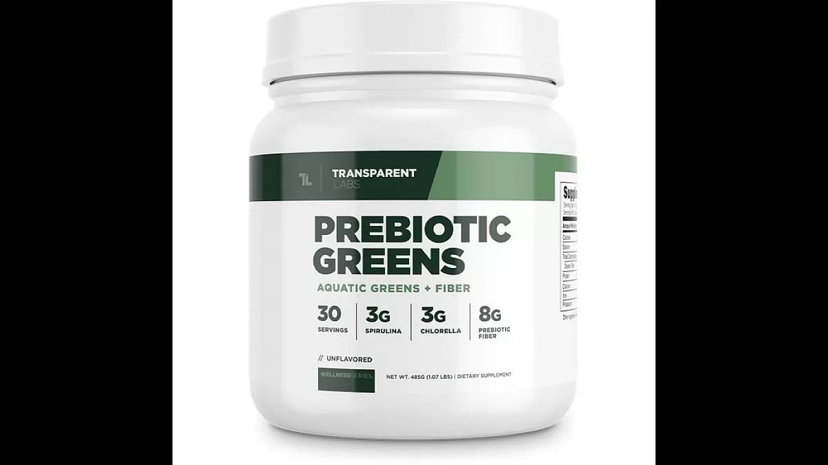 Transparent Labs Prebiotic Greens Powder