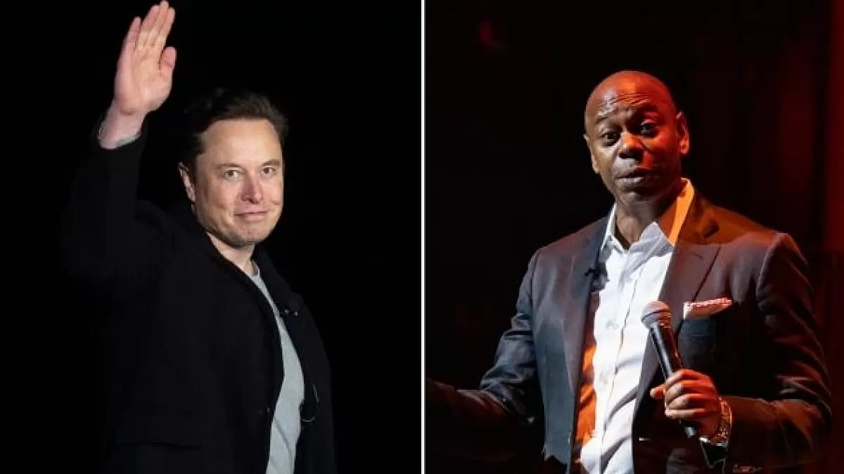 Elon Musk And Dave Chappelle