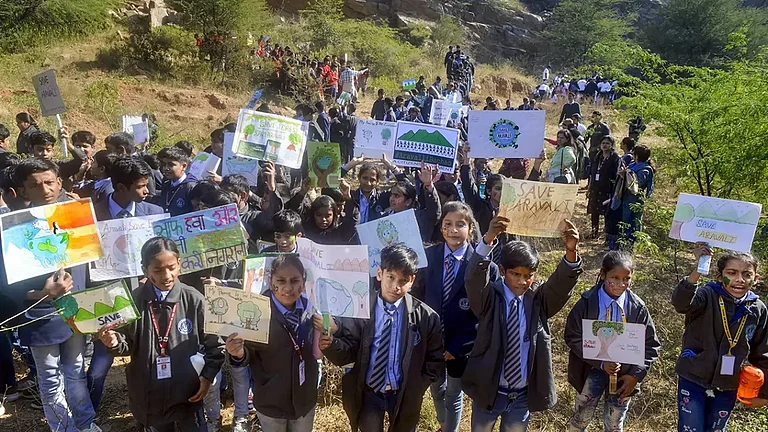 Campaign to save Aravali - null