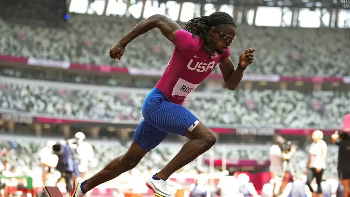 Randolph Ross won an Olympic gold medal at the Tokyo Games in 2021.
