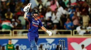 Ishan Kishan has a double century to his name which he scored against BAN.
