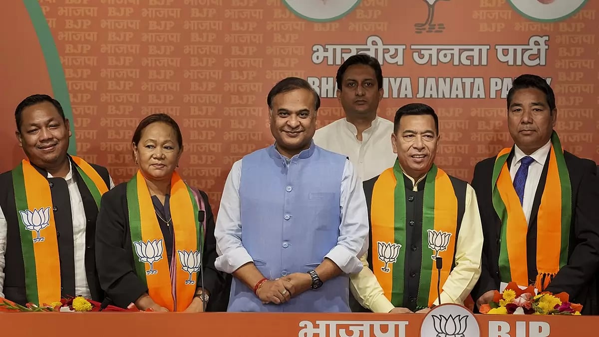 Four MLAs from Meghalaya join BJP