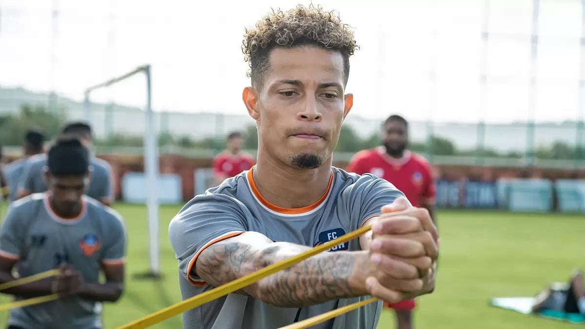 Morocco’s Noah Sadaoui is a striker with FC Goa in the Indian Super League (ISL).