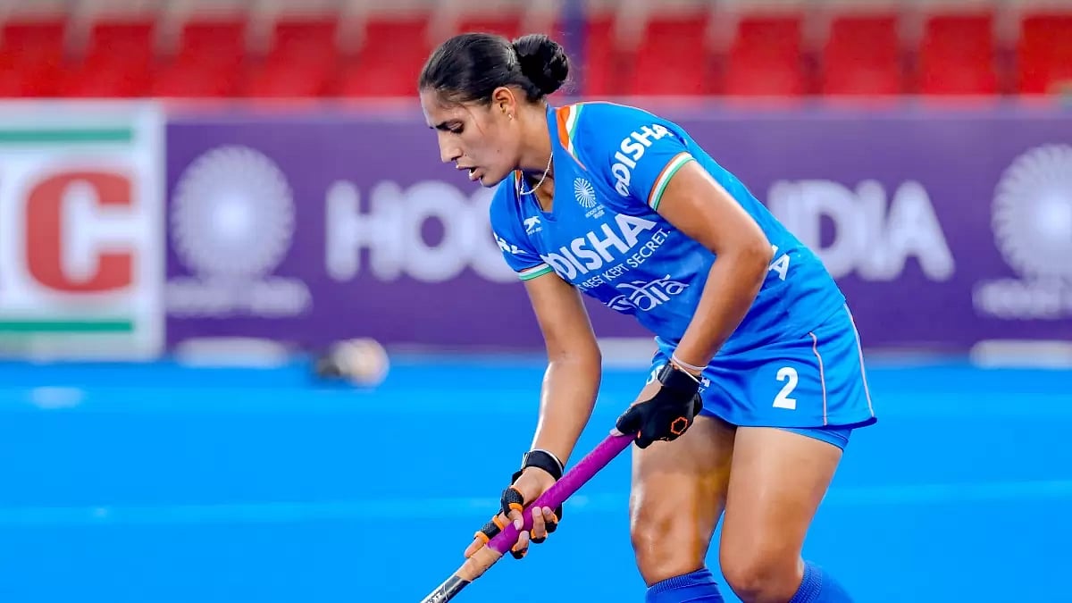 Gurjit Kaur scored the second goal to secure India's win.