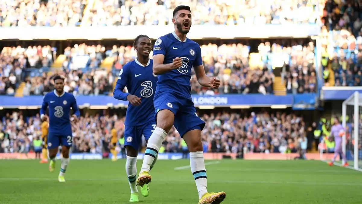 Broja was injured in a collision with Ezri Konsa in the first half of a 1-0 loss in a friendly.