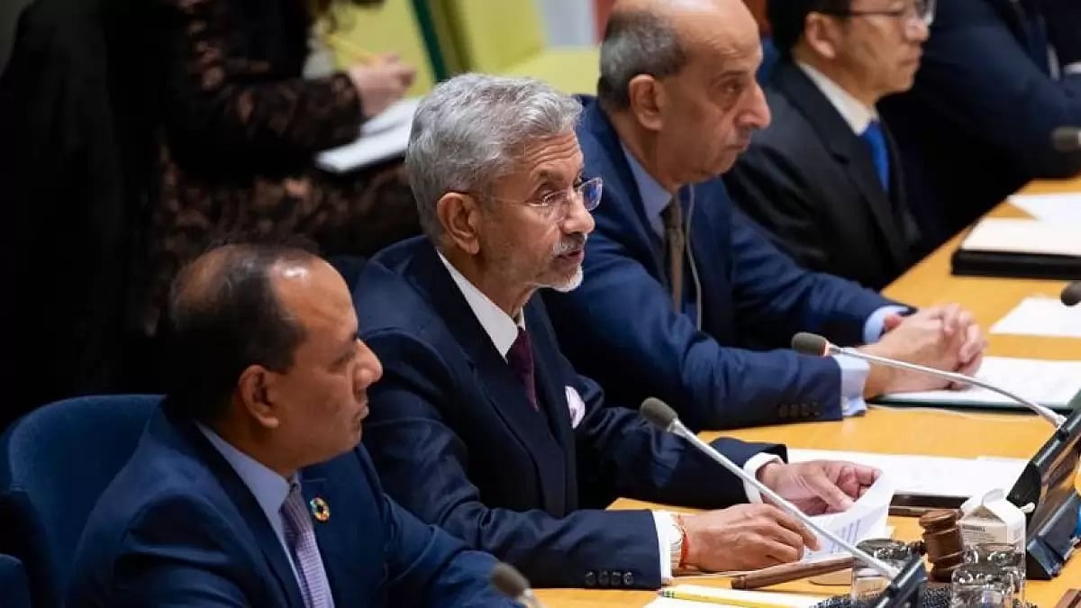 EAM S Jaishankar at the UNSC signature event  - null