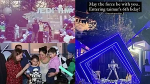 Kareena and Saif throw Taimur a Star Wars-themed birthday bash