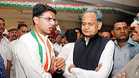 Congress Remains In A Fix, As Gehlot-Pilot Rift Lingers Rajasthan Chief Minister Ashok Gehlot (R) with Sachin Pilot