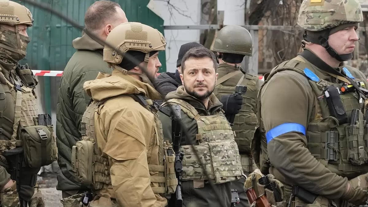 Russia has dismissed Zelenskyys call for troop pullout