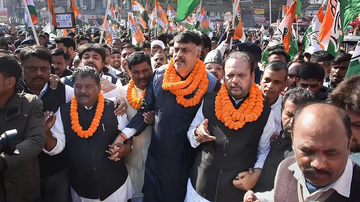 Bharat Jodo Yatra in Ranchi