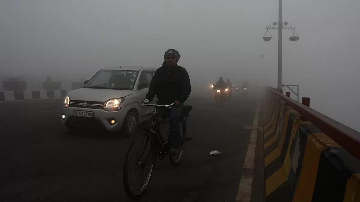 Smog in Delhi