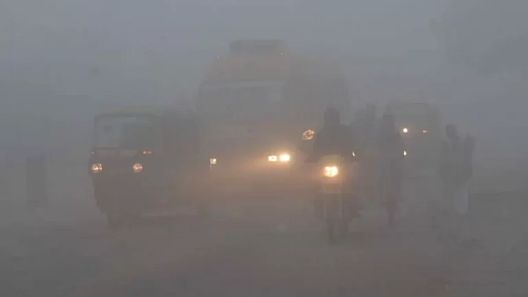 Dense fog shrouds northern Indian states leading to poor visibility - null