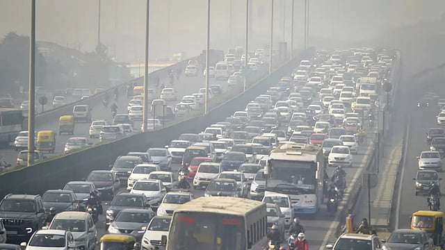 Delhi Witnesses Massive Traffic Jams On New Year