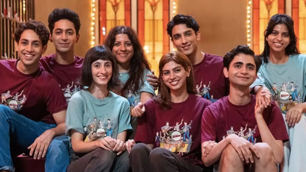 The cast and crew of 'The Archies'