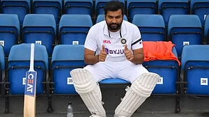 Rohit Sharma had injured his left thumb during the 2nd ODI vs Bangladesh.