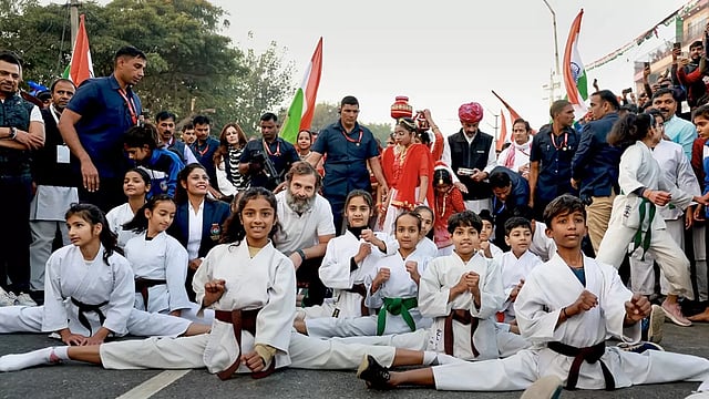 Bharat Jodo Yatra Concludes Its Rajasthan Leg, Covers 485 Km In 15 Days