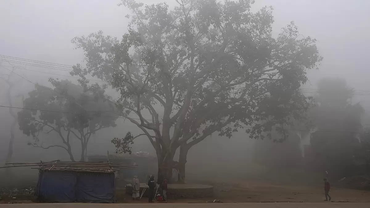Fog in Buxar 