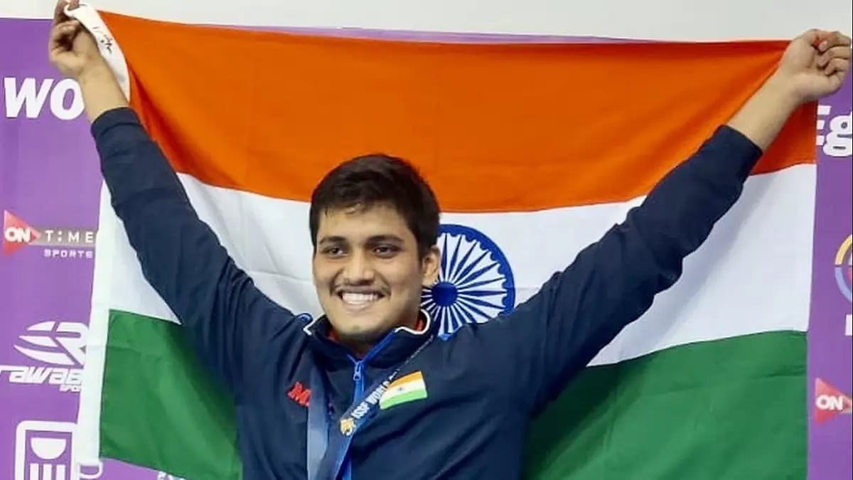 Patil is now eyeing gold at the 2024 Paris Olympics. - null