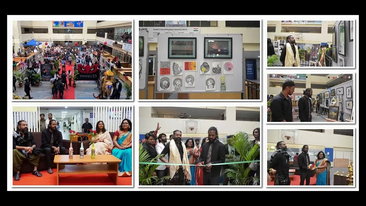 'Art of Light and Paint' Art and Photography Exhibition Inaugurated at Jain (Deemed To-Be-University