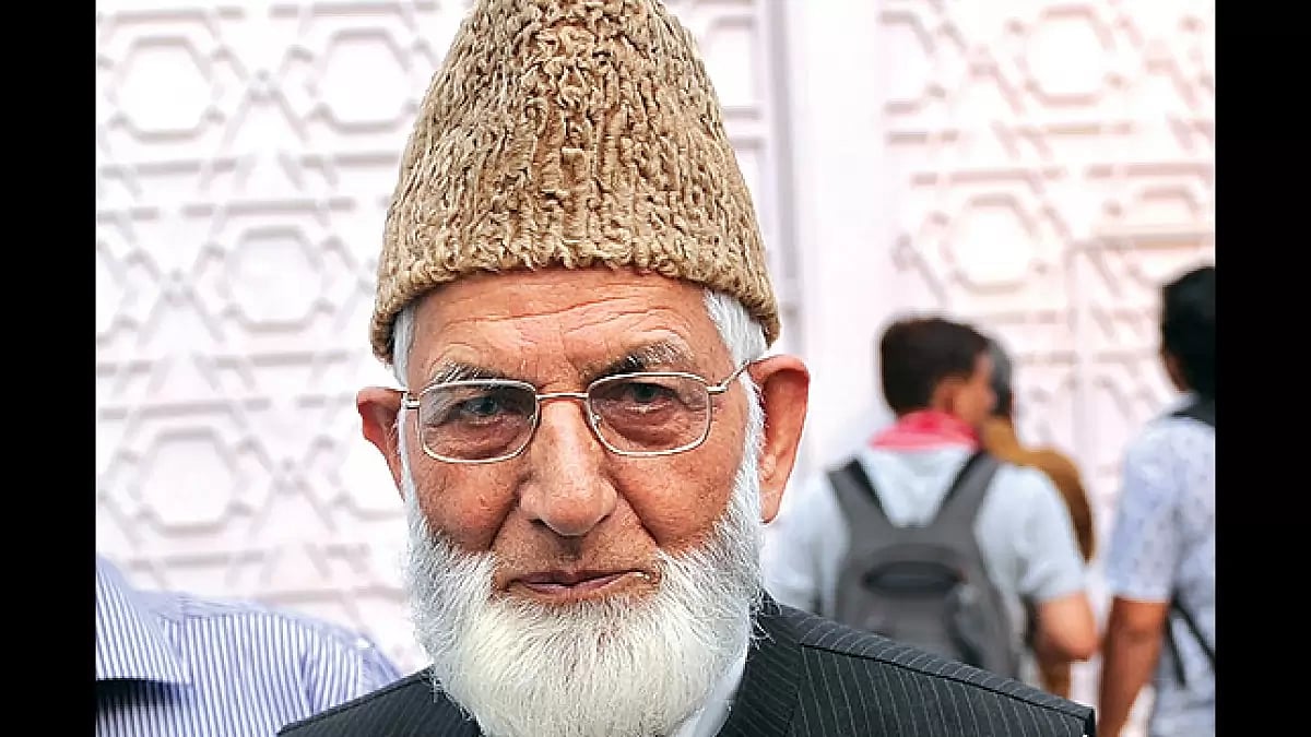Separatist leader Syed Ali Shah Geelani
