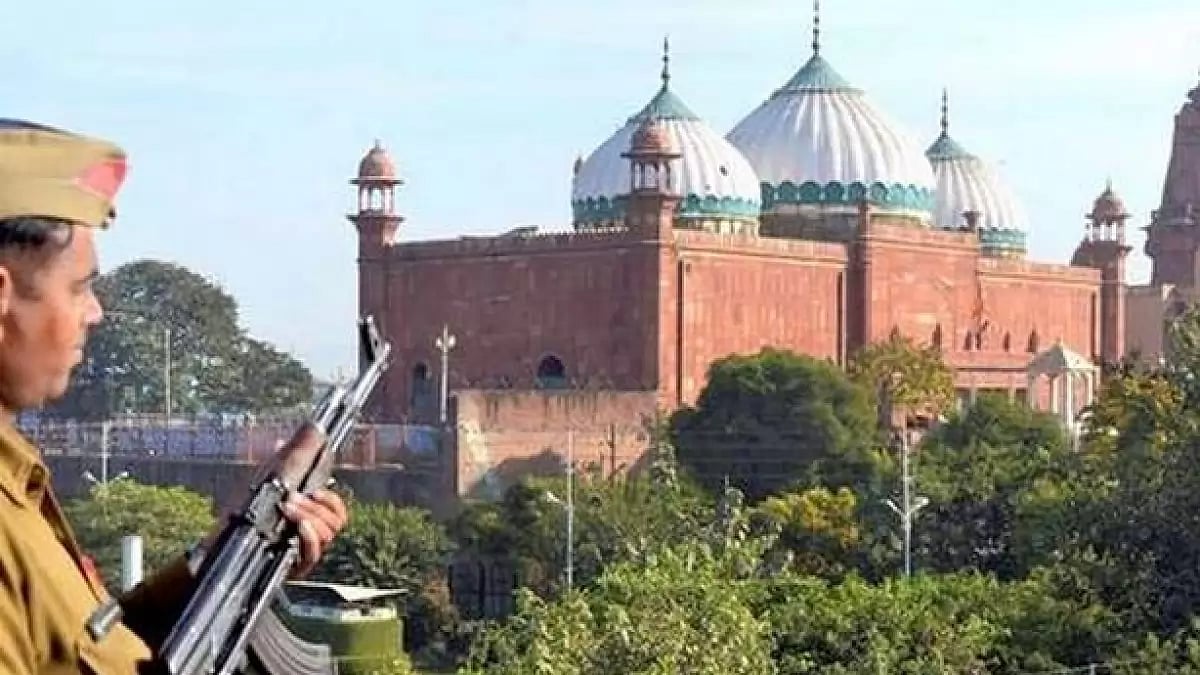 Shahi Idgah mosque in Mathura