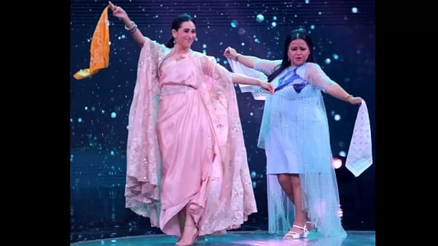Karisma Kapoor Recreates Iconic 'Kajra Mohabbat Wala' Song With Bharti Singh