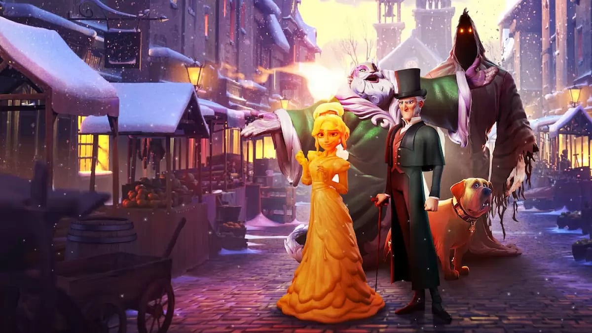A Still From 'Scrooge: A Christmas Carol'
